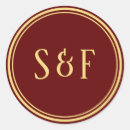 Search for dark red maroon stickers Elegant