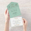 Search for sage green gold wedding invitations Budget