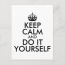 Search for create your own keep calm postcards White