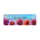 Search for dahlia return address labels Birthday
