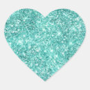 Search for mint green hearts stickers Glitter