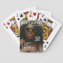 Search for birthday playing cards Stylish