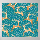 Search for vintage reindeer art Pattern