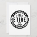 Search for anymore cards Retired