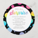 Search for teen surprise party invitations Modern