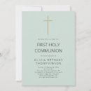 Search for mint invitations Gold cross