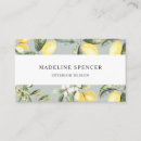 Search for lemon business cards Boho