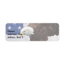 Search for american wildlife return address labels Raptor