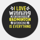 Search for i love badminton stickers Sports
