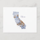 Search for blue map postcards State