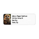 Search for cute owl return address labels Animal