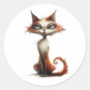Search for cartoon illustration stickers Cat