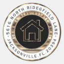 Search for real estate agent stickers Gold