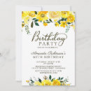 Search for floral 65th birthday invitations Sixty five