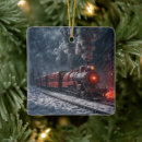 Search for steam train christmas tree decorations Winter