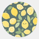 Search for happy fruit stickers Lemon