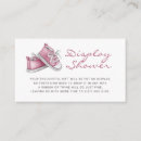 Search for girls enclosure cards Pink baby shower