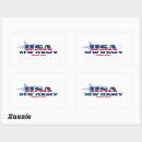 Search for new jersey flag stickers Patriotic