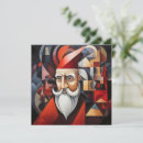 Search for unusual christmas cards Santa claus