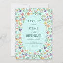 Search for colors birthday invitations Floral
