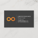 Search for infinity symbol business cards Infinite