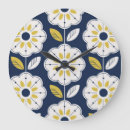 Search for scandinavian style clocks Flower