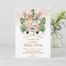 Search for quarantine birthday invitations Wild one