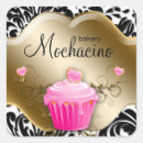Search for pink bakery stickers Elegant