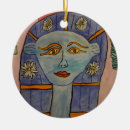 Search for blue shade christmas tree decorations Green