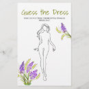 Search for bridal dress flyers Watercolor