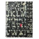 Search for alphabetical notebooks Modern