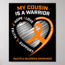 Search for multiple sclerosis ribbon posters Warrior
