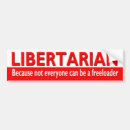 Search for libertarian bumper stickers Welfare