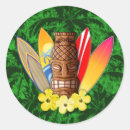 Search for tiki mask stickers Hawaii