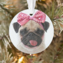 Search for tongue christmas tree decorations Pug