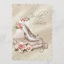 Search for high heel shoes bridal shower invitations Elegant