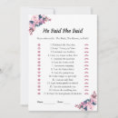 Search for bachelorette activities Guess who said it