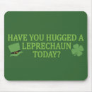 Search for funny st patrick mousepads Leprechaun