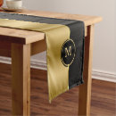 Search for black and gold table runners Modern