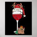 Search for santa reindeer posters Xmas