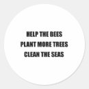 Search for bee friendly stickers Environmental awareness