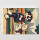 Search for vintage cat art cards Colourful