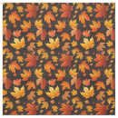 Search for fall leaves fabric Orange
