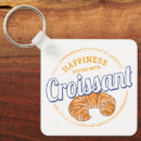 Search for french croissant key rings Food