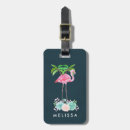 Search for pink flamingo luggage tags Cute