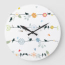 Search for ceramic clocks Floral