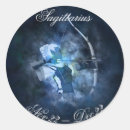Search for sagittarius sign stickers Blue