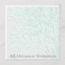 Search for embossed invitations Green