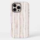 Search for gold stripes iphone cases White