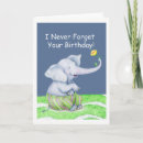 Search for elephants never forget postcards Animal